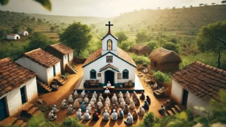 Hindu temple illegally seized and converted into Church amidst mass conversions through inducements and superstition