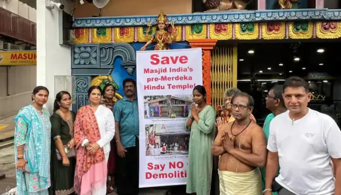 Historic Hindu temple in Malaysia faces demolition as government approves mosque construction