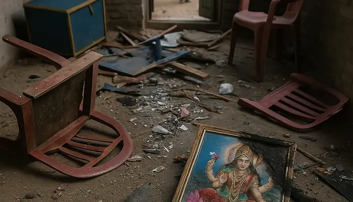 Hindu man's home attacked, deity’s image desecrated over false blasphemy allegation