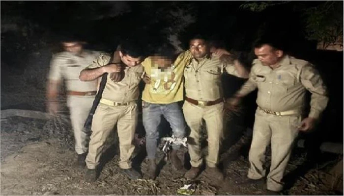 Hindu Temple looted by Muslim youth in UP's Hathras, accused caught in police encounter