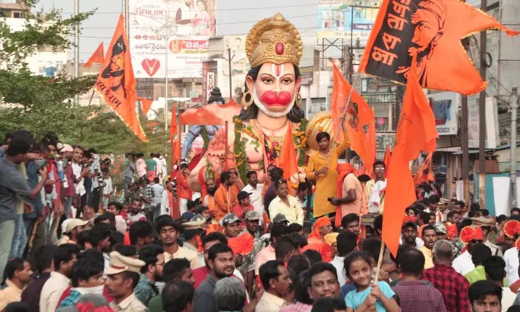 Hindu group denied premission for Hanuman Jayanti procession at venue where Eid celebration was allowed