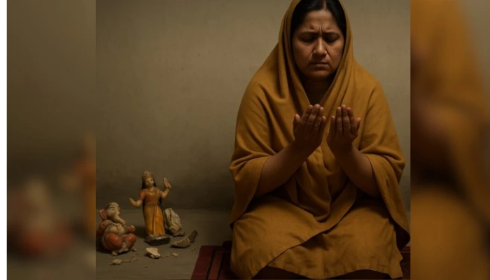 Hindu woman coerced to offer namaz, idols desecrated; faced threats for resisting religious conversion