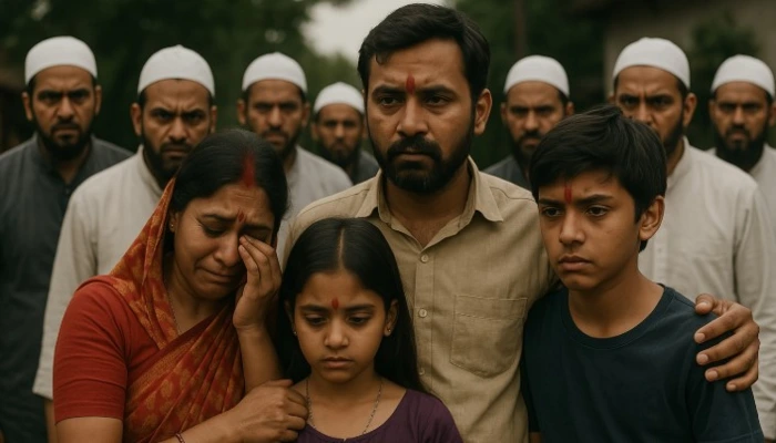 Dalit Hindu family abused with casteist slurs; threatened with forced religious conversion and land grab by local Muslims