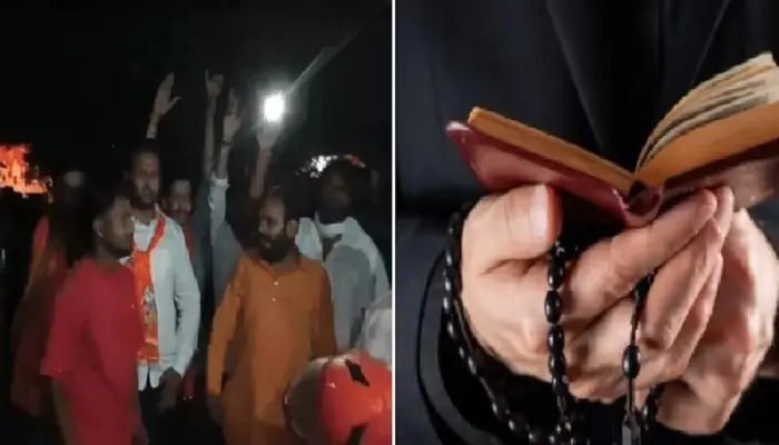 Hindus belonging to Bhil community targeted in coercive religious conversion drive, Hindu deities denigrated, victims forced to wear crosses