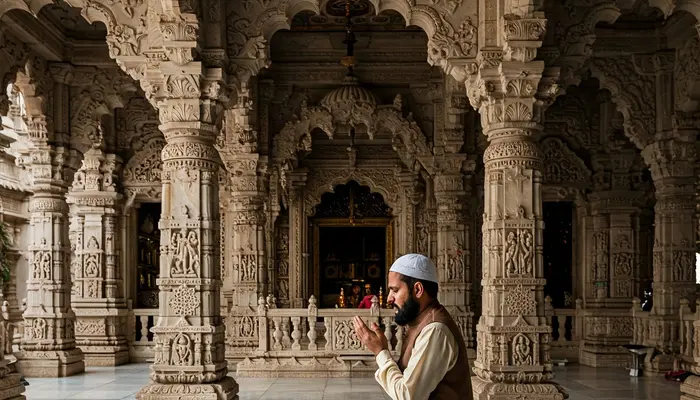 Temple’s sacred traditions violated: Namaz was offered inside temple