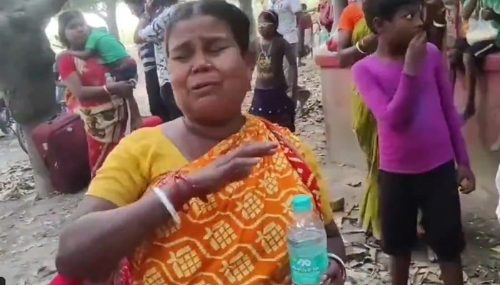 Hindu women flee with infants as Muslim mob unleashed violence and poisoned water tanks in Murshidabad