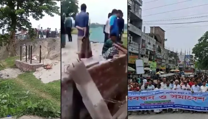 Hindu religious spaces desecrated in Mymensingh, Bangladesh: crematorium targeted, temple demolished in hate-fuelled attack