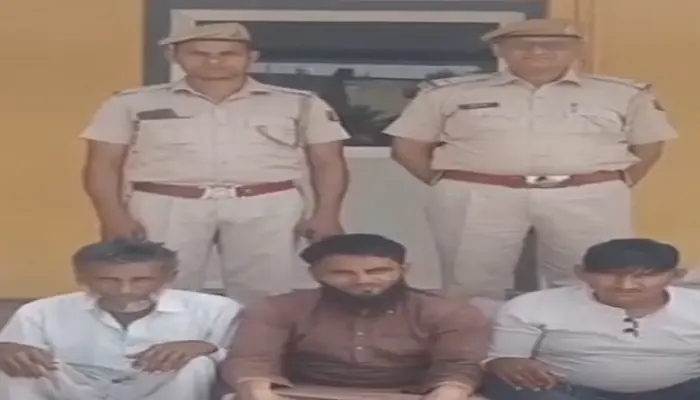 Three Muslim men arrested in Deeg for cow smuggling after months-long investigation