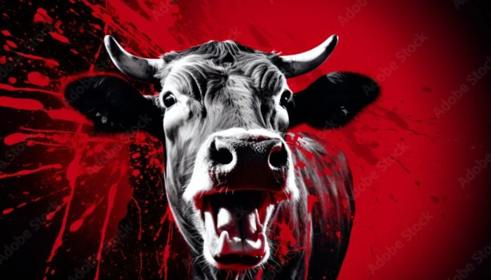 Illegal cow slaughter racket busted; head and bones of Cow found near Bhainswahi village