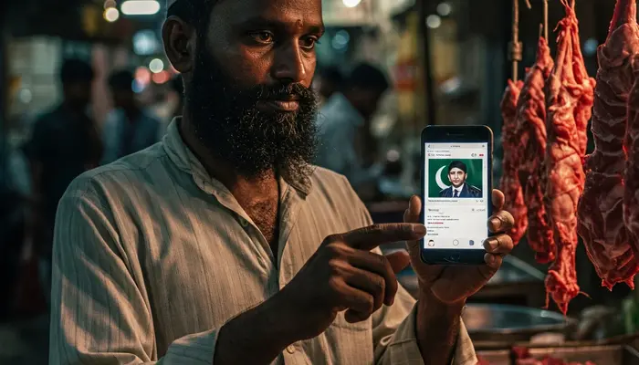 Muslim meat vendor posts anti-India and pro-Pakistan content on Facebook following the Pahalgam Hindi massarce