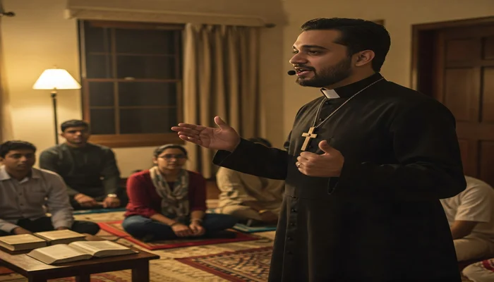 Hindu families targeted for religious conversion through coercion and material inducements by Christian evangelist