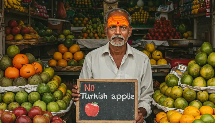 Hindu trader receive threat after boycotting Turkish apples over Turkey’s pro-Pakistan stance during military confrontation following Pahalgam Hindu massacre