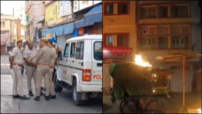 Hindu vegetable vendor brutally assaulted, by a Muslim mob armed with swords, over a trivial dispute on price of lemons