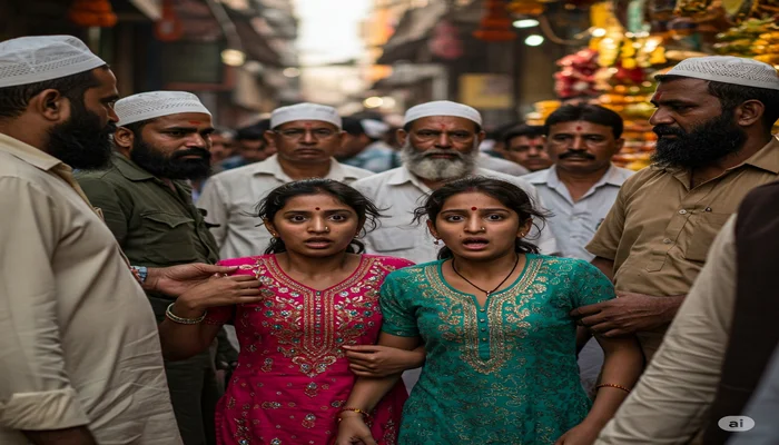 Two minor Hindu girls abducted: forcibly converted, made to wear burkha and perform namaz by Muslim family
