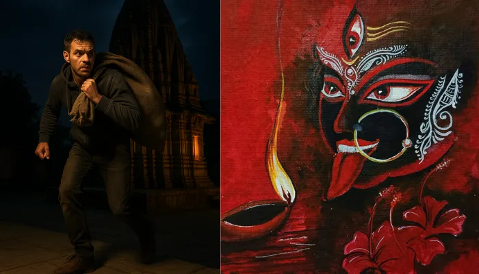 Hindu temple robbed, donation box broken by unidentified robbers