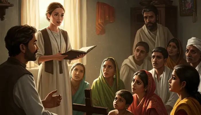 Minor Hindu children and poor families targeted for religious conversion by Christian missionaries; attacked for resisting