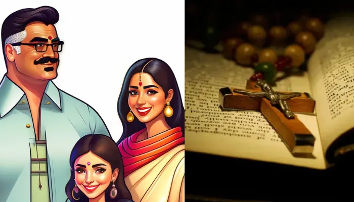 Hindu family pressured to convert to Christianity, pictures of Hindu deities removed from the victim's home