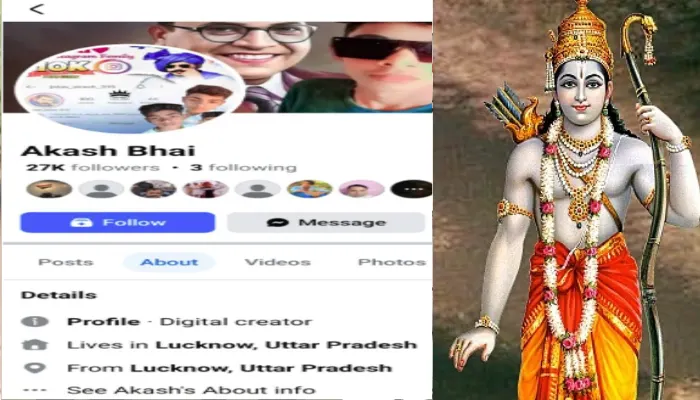 Hindu sentiments insulted; derogatory video mocking Lord Ram uploaded on social media