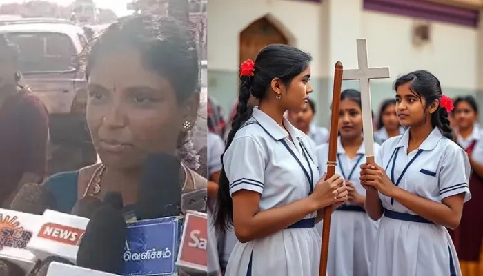 Hindu children pressured, enticed with food and gifts, and brainwashed into adopting Christianity under the garb of 'offering prayers'