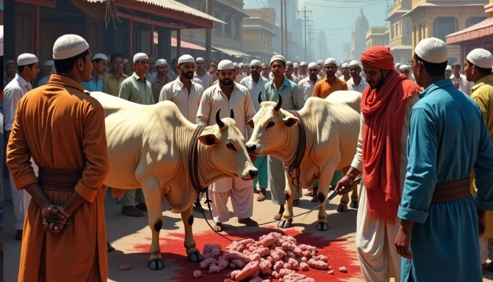 Cow slaughter near Jagannath temple in Odisha sparks outrage; three Muslim men arrested