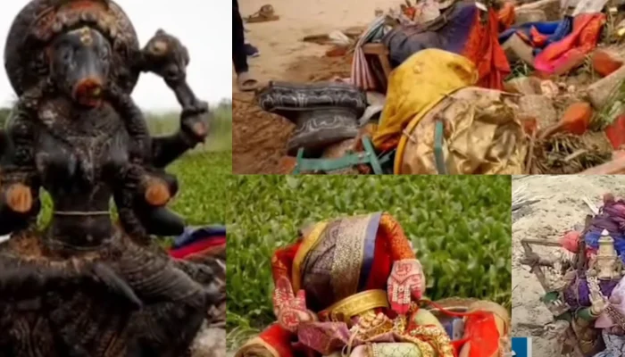 Hindu deities desecrated and Varahi Amman temple demolished in Tiruchanur