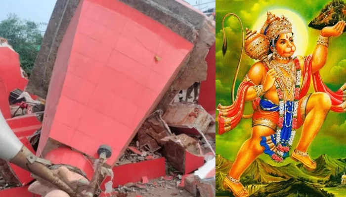 Hanuman temple demolished in Bihar and idol desecrated, sparking Hindu outrage