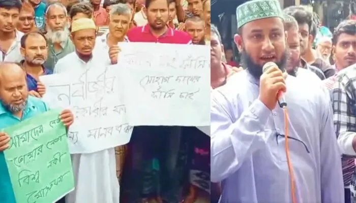 Hindu man targeted by Muslims in Bangladesh over 'blasphemy' accusation, faces calls for execution