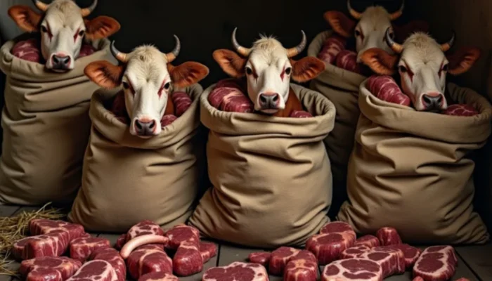 Cow smuggling attempt foiled in Madhya Pradesh; 81 cows rescued from Muslim trafficking group