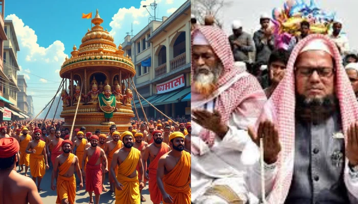 Hindu devotees face state-sanctioned discrimination for conducting religious procession in Bangladesh