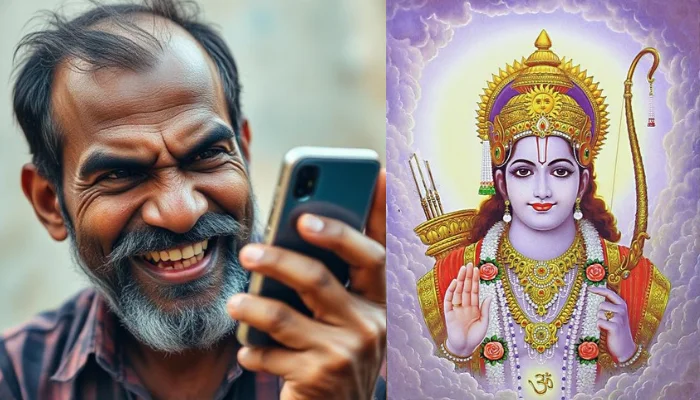 Hindu religious sentiments mocked: Derogatory slurs hurled at Lord Ram on social media