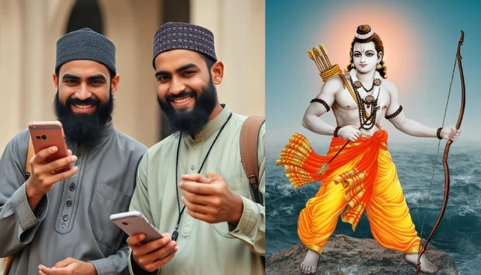 Inflammatory remarks and content made on Lord Ram and Hinduism by two Muslim youths on social media