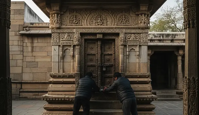 Hanuman temple in Alwar looted; donation box and puja materials stolen