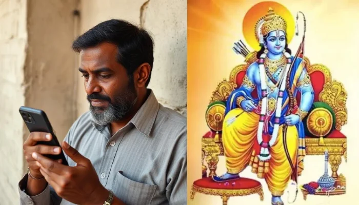 Attack on Hindu deities: derogatory post on Lord Ram posted on social media