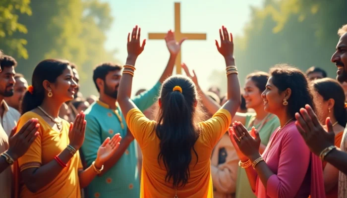 Hindu villagers brainwashed through Bible teachings, enticed to convert to Christianity through incentive