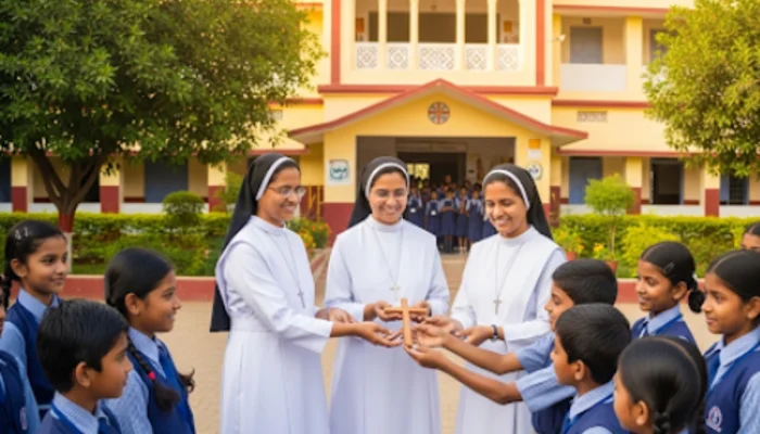 Minor Hindu school students subjected to religious indoctrination by Christian missionaries; offered money and better education, Hindu gods denigrated