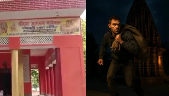 Durga temple robbed in Uttar Pradesh; sacred ornaments and donation box stolen
