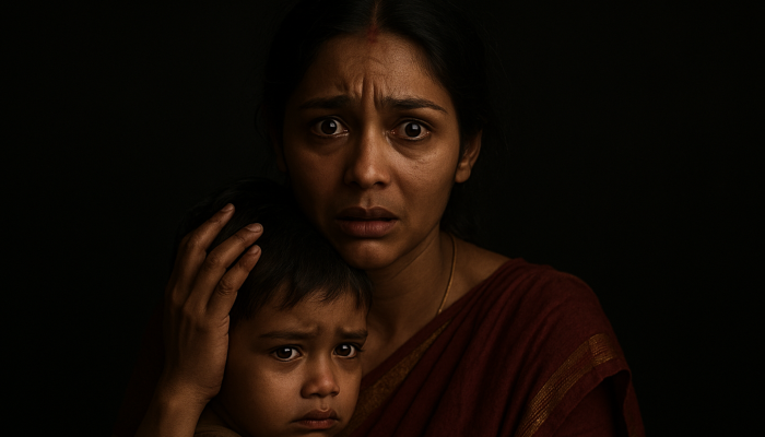 Hindu woman deceived in relationship by Muslim man, abandoned with child after marriage