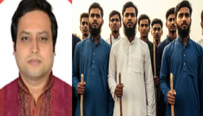 Hindu professor manhandled by Muslim mob at Chittagong University over perceived links to Hindu organisations