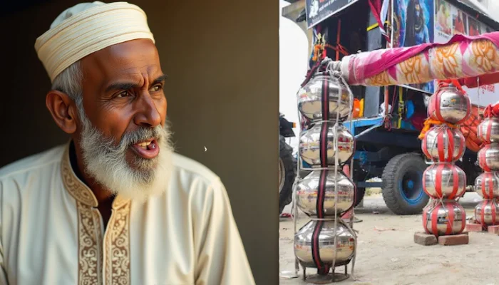 Hindu woman's sacred Kanwar defiled as Muslim man spits on it during pilgrimage, family of accused claim he was 'mentally ill'