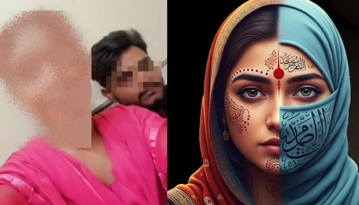Dalit Hindu woman lured away, forcibly converted, and coerced into fake video by Muslim man in Moradabad, Uttar Pradesh