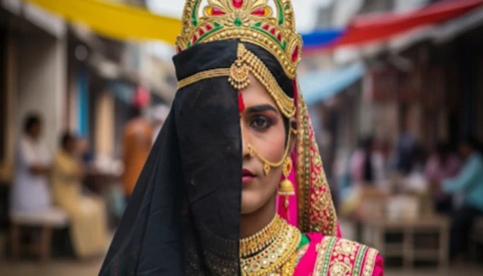 Hindu eunuchs in Hodal pressured to convert to Islam by Muslim eunuch; threatened with livelihood loss and extortion