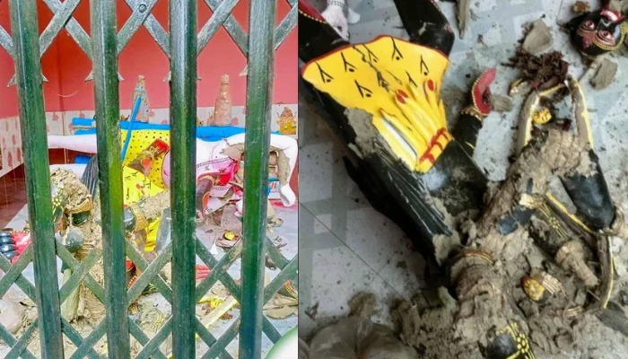 Kali idol desecrated in Bangladesh amidst rampant persecution of Hindus
