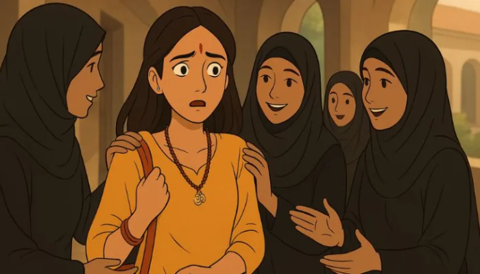 Hindu girl brainwashed and converted to Islam by Muslim gang linked to Chhangur Peer