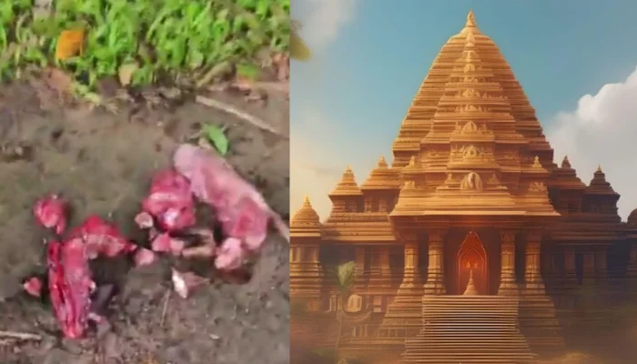 Attack on Hindu sentiments: Beef deliberately dumped near Shiva temple in Assam