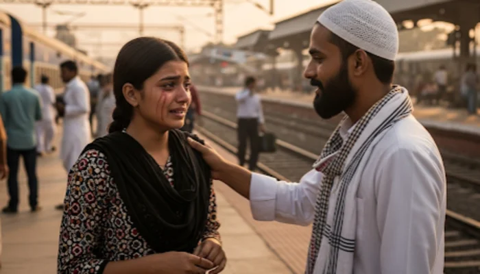 Minor Hindu girl lured by Muslim man posing as Hindu girl; trafficking attempt to Dubai foiled