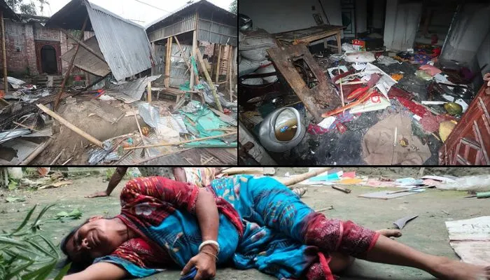 Hindu homes vandsalised; Hindu families displaced over unsubstantiated allegations of 'blasphemy' against Hindu boy in Bangladesh