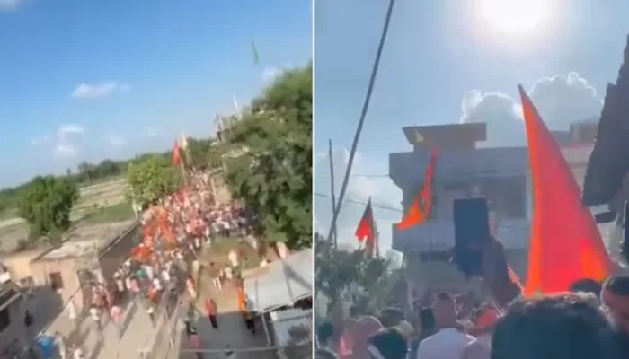 Hindu procession targeted with stone pelting by Muslim mob near mosque in Muzaffarpur, Bihar