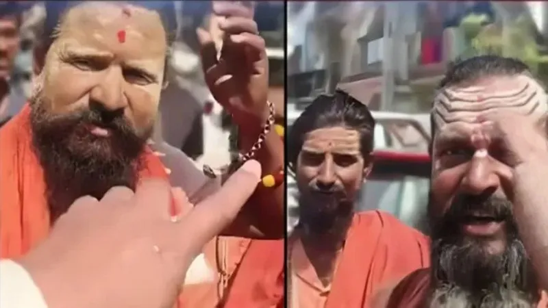 3 Muslim men caught disguised as Hindu Sadhus in Gujarat