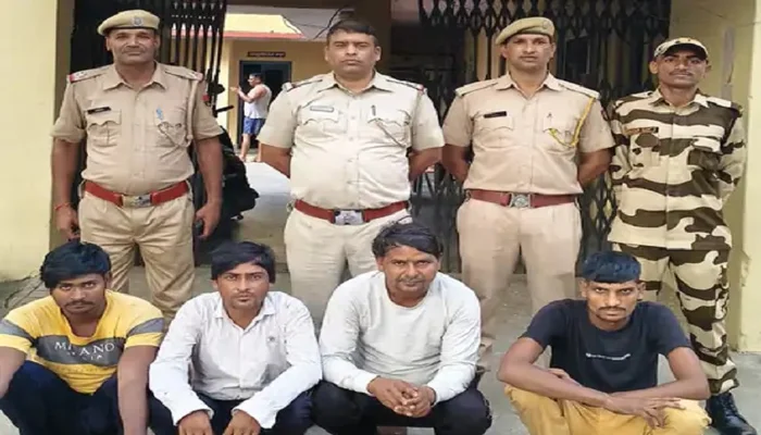 Four Muslim cow smugglers arrested in Alwar; operated cow smuggling racket 