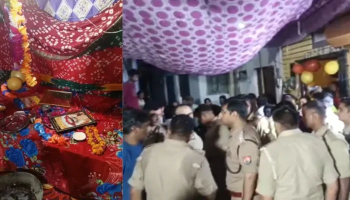 Hindu devotees attacked during Khatu Shyam Jagran in Bareilly; picture of Khatu Shyam broken and pandal vandalised